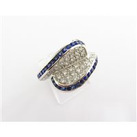 Ringe Damiata Gioielli Dame in Weißgold Zircone 2150/102/2-D199 - 2150/102/2-D199